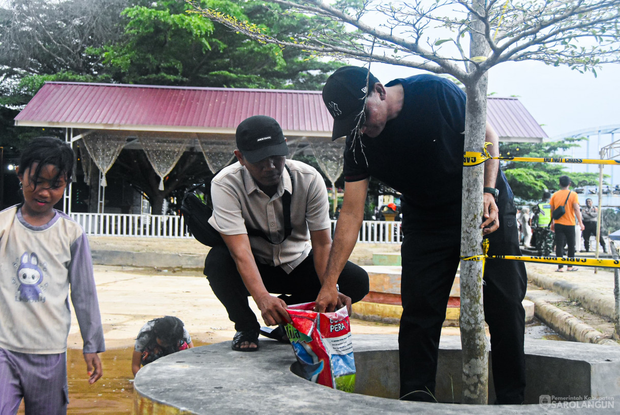 7 April 2025 - Meninjau Persiapan Balumbo Biduk Dan Gotong Royong Membersihkan Sampah di Sekitaran Tepian Cik Minah Sarolangun&nbsp;