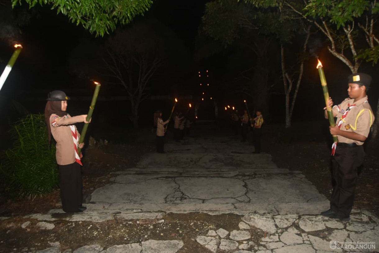 17 Agustus 2025&nbsp; Upacara Apel Kehotmatan dan Renungan Suci di Taman Makam Pahlawan Sarolangun