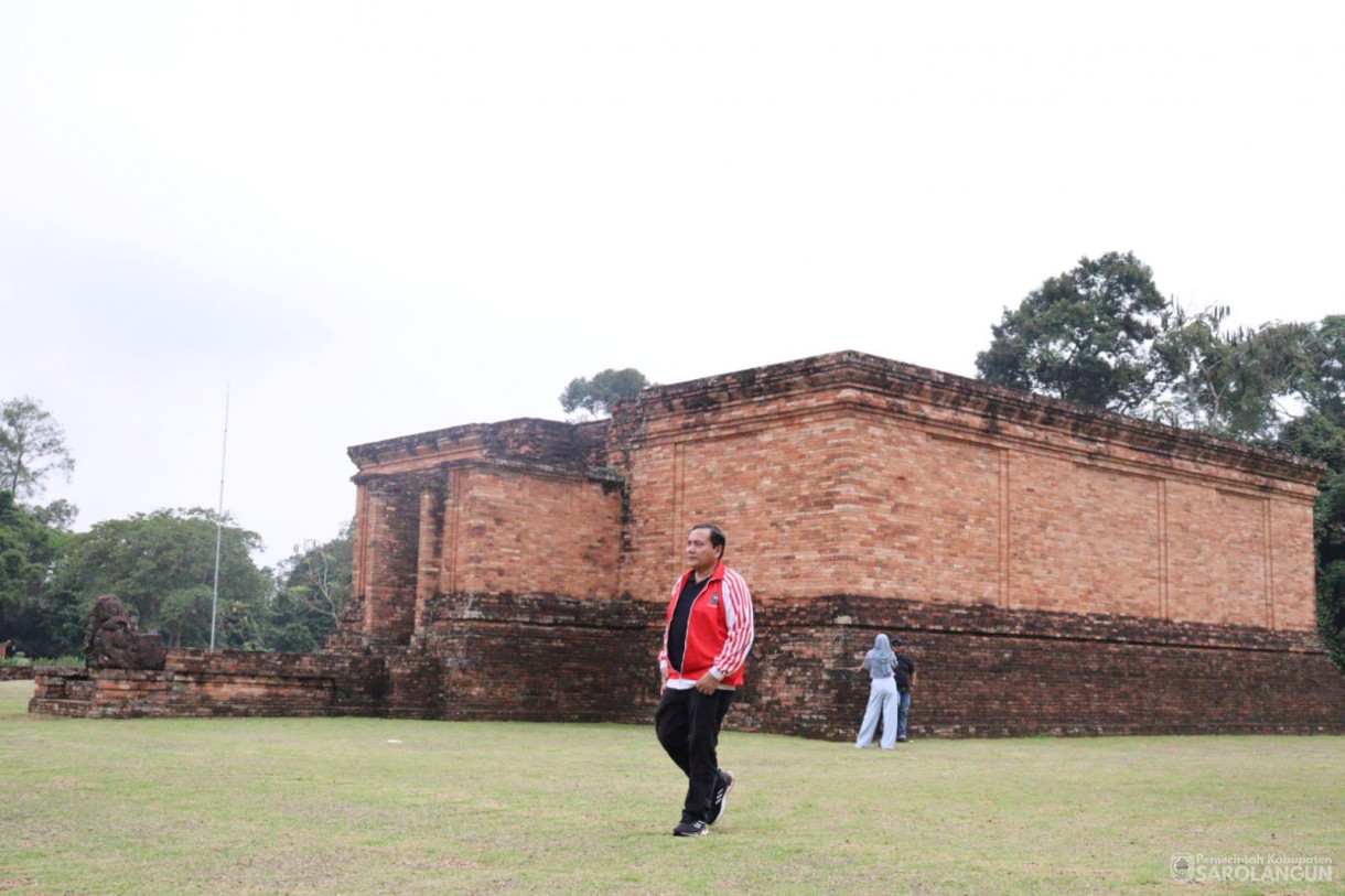 6 Juli 2024 -&nbsp;Meninjau Candi Gumpung dan Candi Kedaton Muaro Jambi