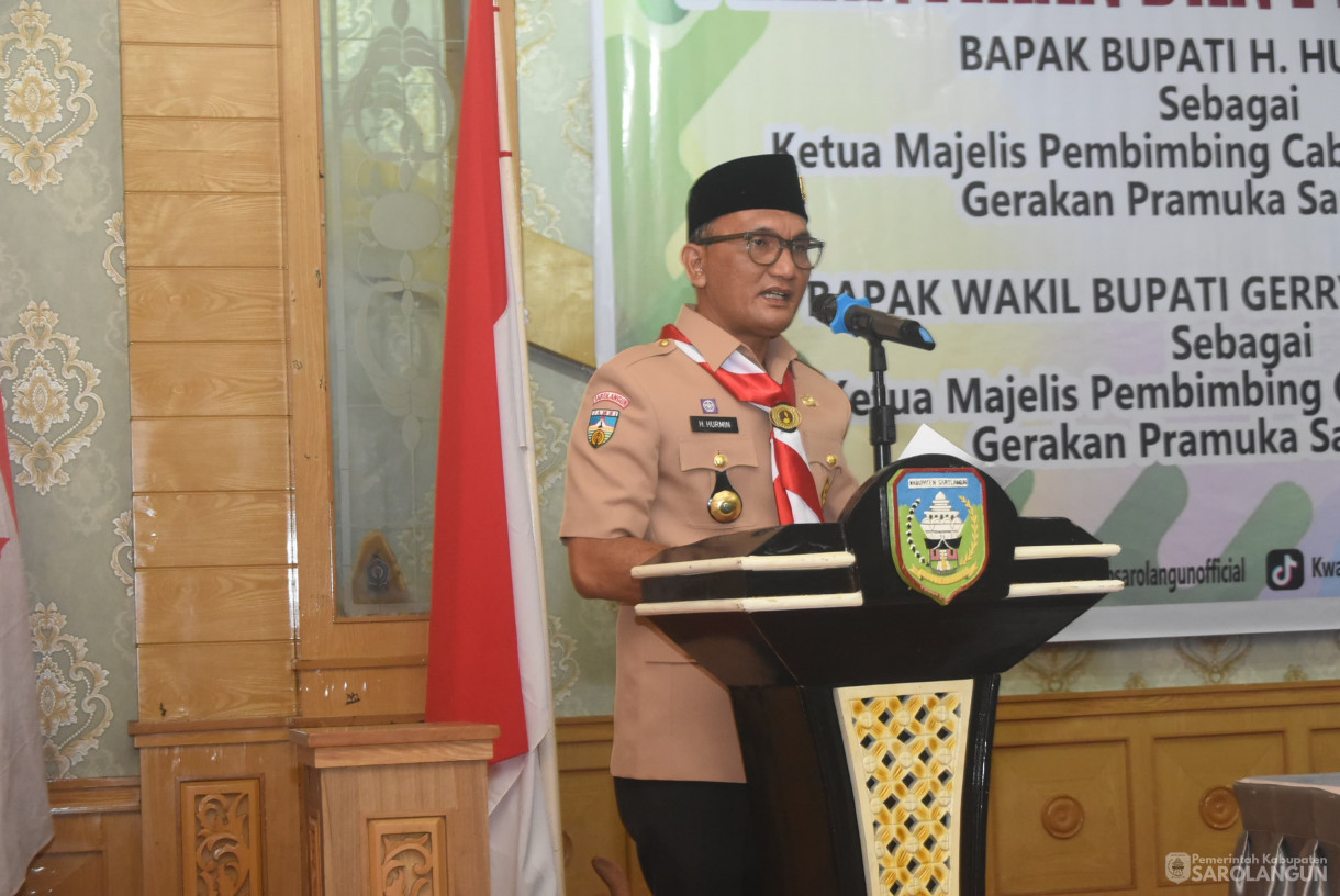 9 Juli 2025 -&nbsp;Pelantikan Ketua Majelis Pembimbing Cabang dan Wakil Ketua Majelis Cabang Gerakan Pramuka Sarolangun