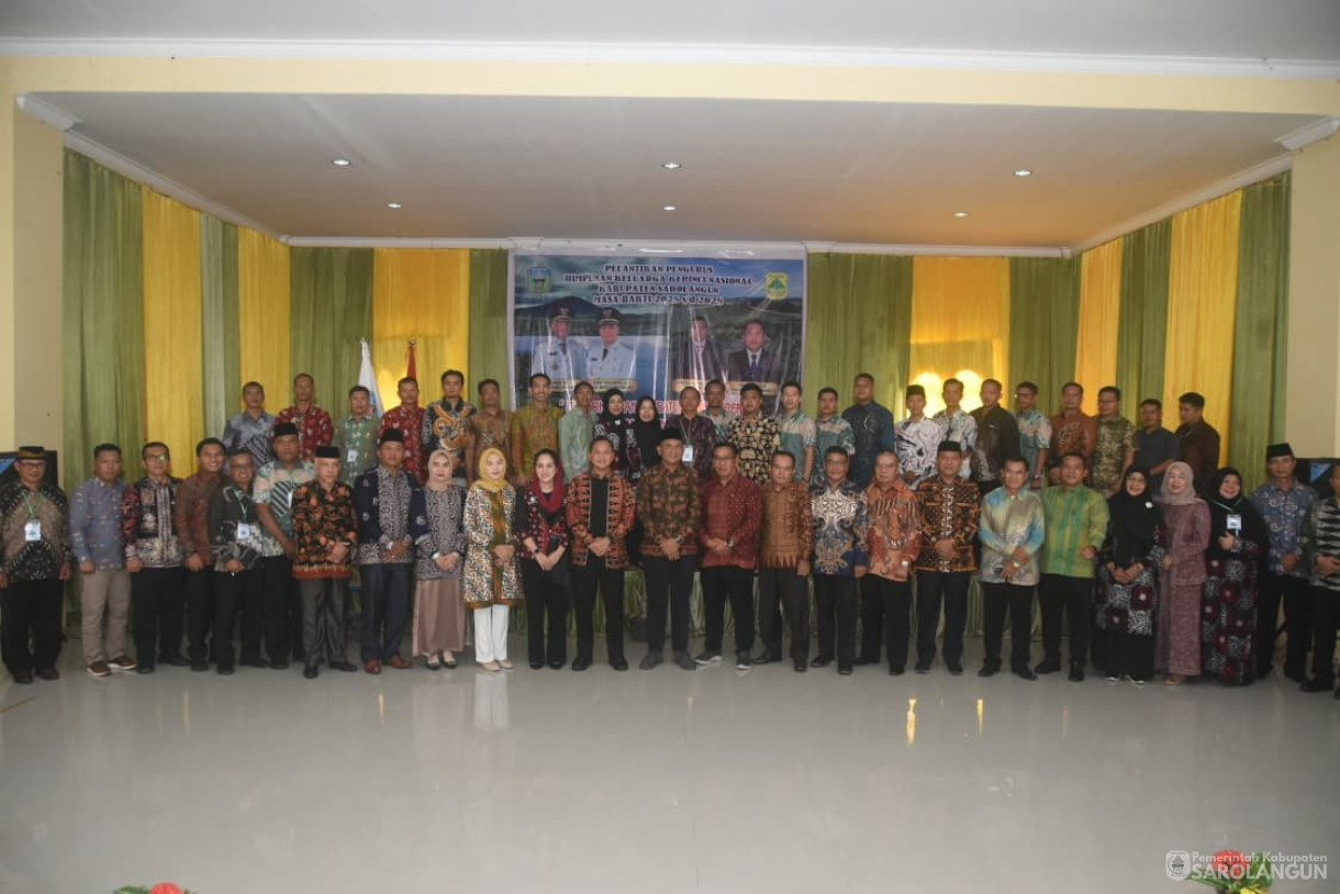 Pelantikan Pengurus Himpunan Keluarga Kerinci Nasional Kabupaten Sarolangun Masa Bakti 2025 sd 2028 di Gedung LPTQ Sarolangun