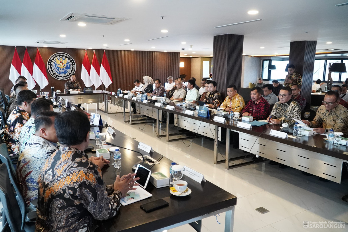 16 Juli 2025 - Bupati H Hurmin Ikut Audiensi Bersama Menteri AHY