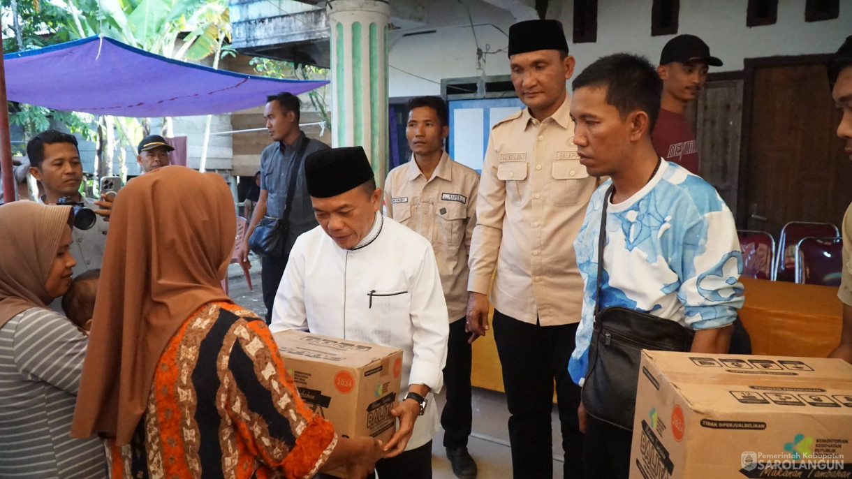 27 Februari 2026&nbsp;Penyerahan Bantuan untuk Balita, Ibu Hamil, Ibu Menyusui di Dusun Sekaladi Desa Batu Empang