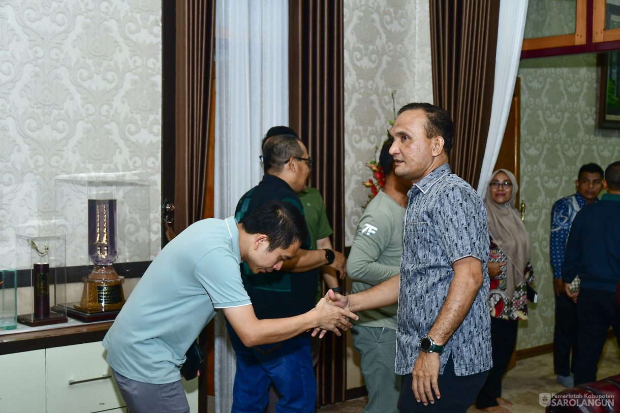 7 Agustus 2025 - Bupati Sarolangun Menyambut Kedatangan Bupati Kabupaten Batanghari