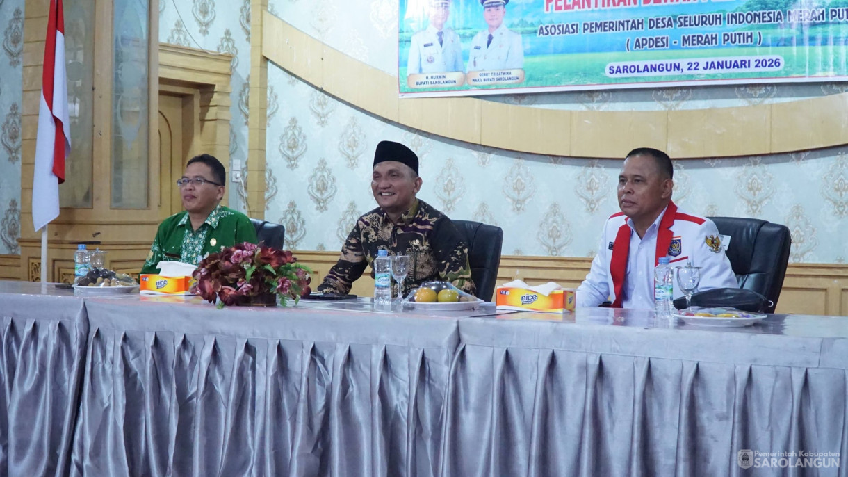 22 Januari 2026 Pelantikan Pengurus DPC APDESI Merah Putih Kabupaten Sarolangun