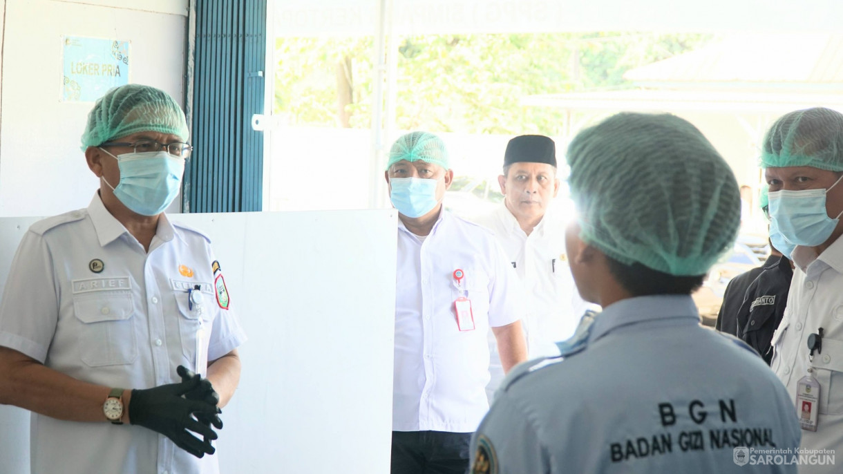 4 Januari 2026 Peninjauan SPPG Yayasan Sinar Makmur Desa Kertopati Kecamatan Mandiangin