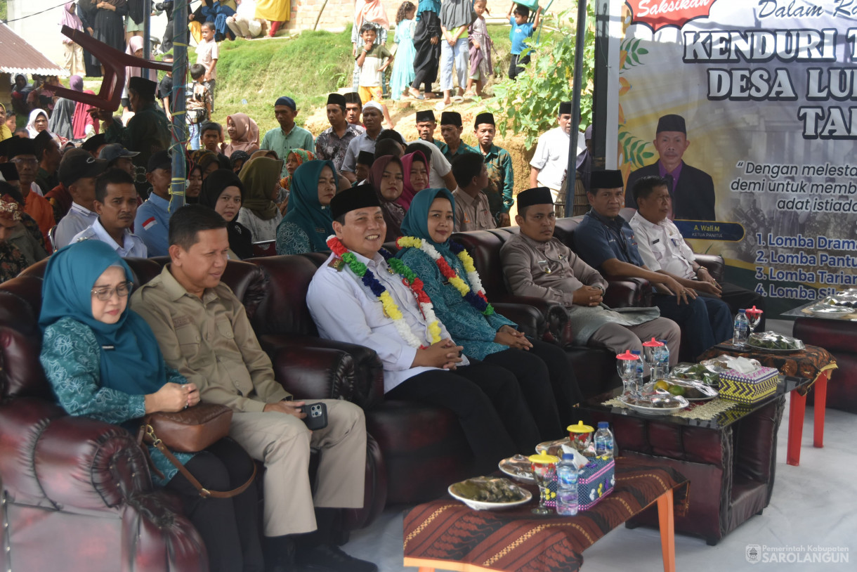 26 Juni 2024 - Kenduri Turun Batahun Sekaligua Syukuran Atas Terpilihnya Kembali Bapak Dr. Ir. Bachril Bakri, M. App. Sc Sebagai Pj Bupati Sarolangun Desa Lubuk Bangkar Kecamatan Batang Asai