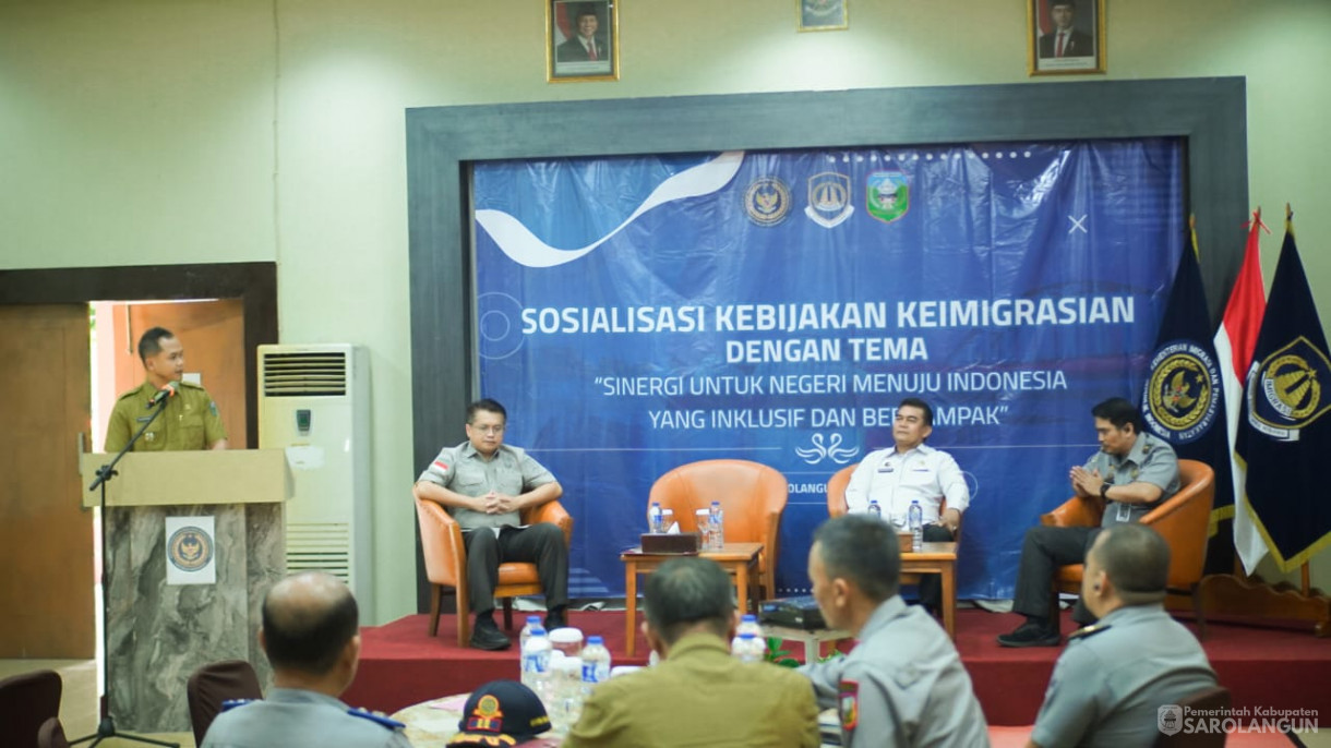 25 November 2025 Sosialisasi Kebijakan Keimigrasian Dengan Tema Sinergi Menuju Indonesia Indonesian Inklusif dan Berdampak
