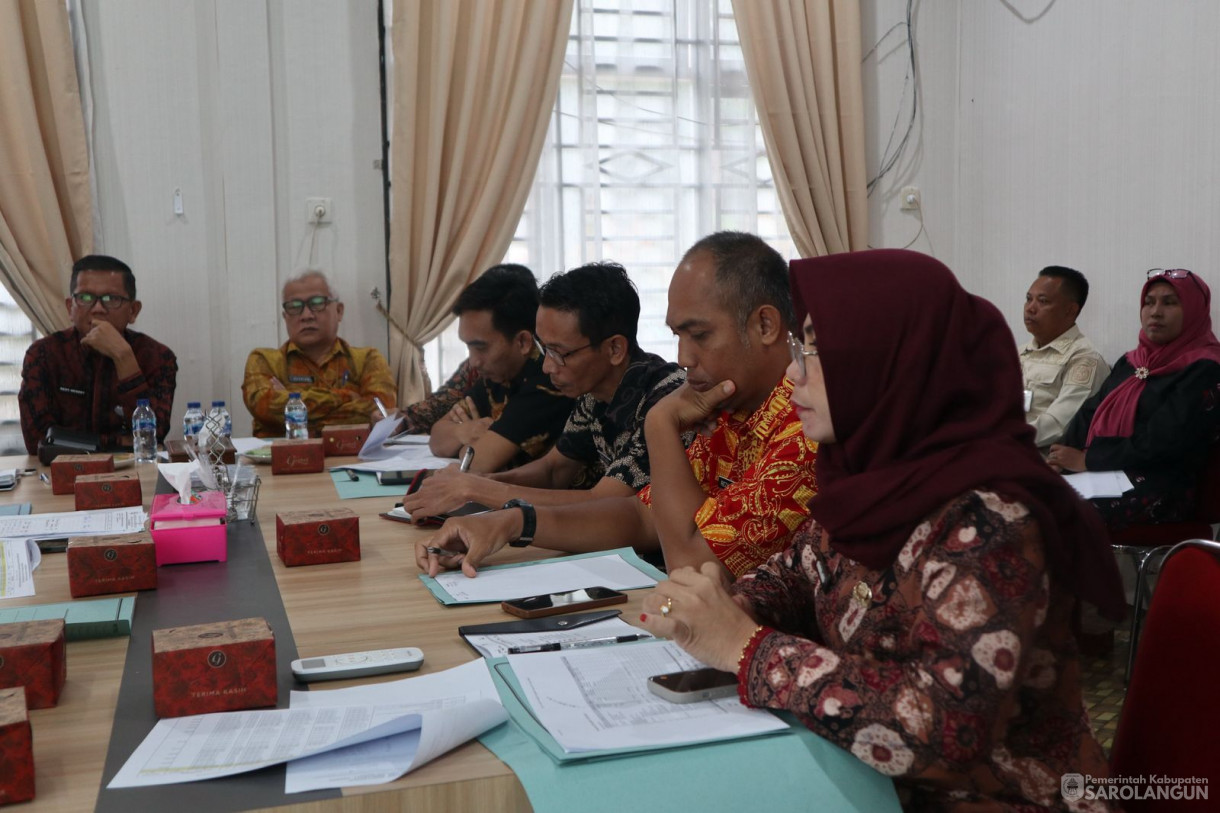 19 Juni 2025 - Koordinasi Penerimaan Pajak Dan Retribisi Daerah, Bertempat Di Ruang Rapat BPPRD Sarolangun
