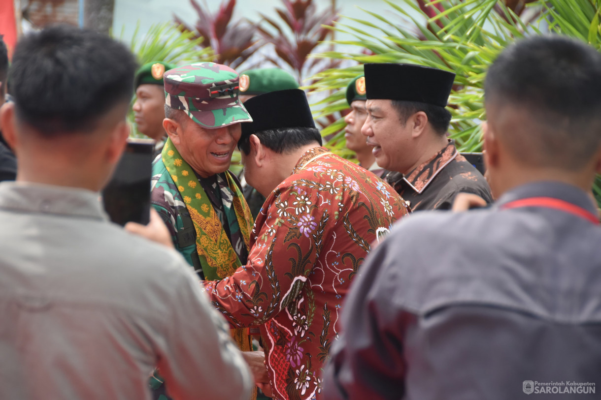 19 Januari 2023 - Menyambut Kedatangan Pangdam II Sriwijaya Di Makodim 0420 Sarko