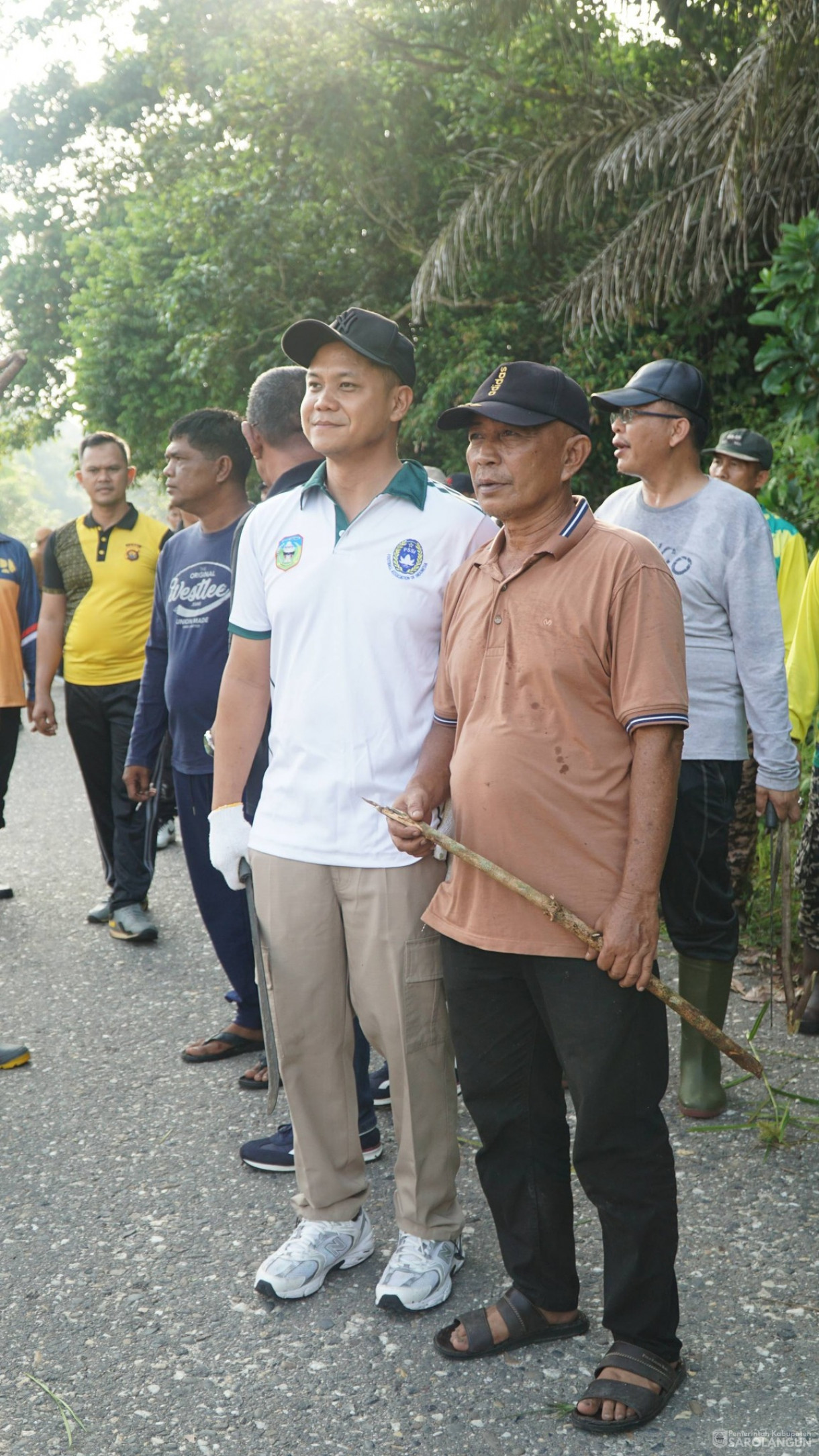 8 Mei 2026 Gotong Royong bersama di Jalan Utama Simpang Pelawan, Dari Puskesmas Pelawan, Menuju SMAN 8 Sarolangun