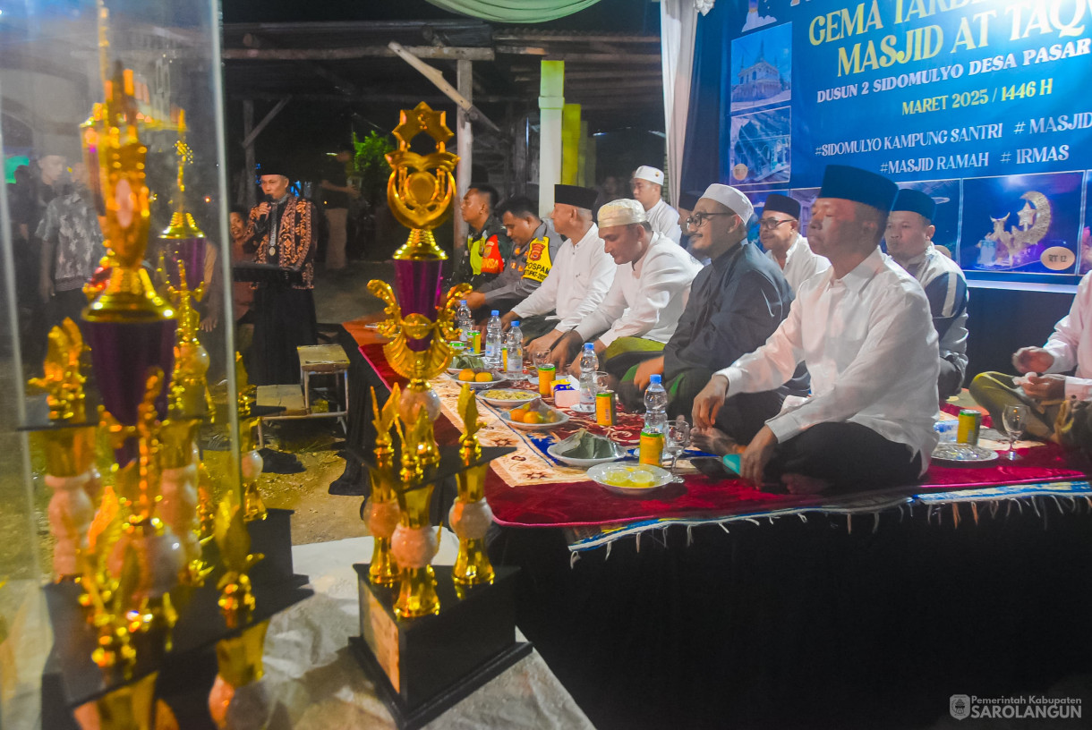 30 Maret 2025 - Pembukaan Pawai Akbar Keliling Idul Fitri 1446 H Bertempat di Masjid Jami Attaqwa Dusun II Sido Mulyo Desa Pasar Singkut&nbsp;