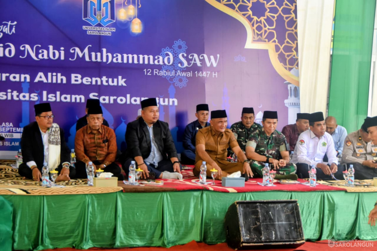 23 September 2025&nbsp; Syukuran Alih Bentuk Universitas Islam Sarolangun