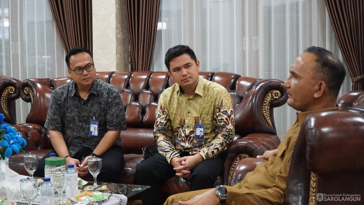 14 April 2026 Silaturrahmi Pimpinan BRI Cabang sarolangun dengan Bupati Sarolangun di Rumah Dinas Bupati Sarolangun