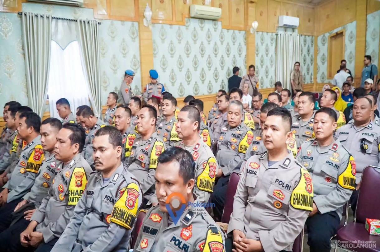 7 Agustus 2026 Sosialisasi Akbar Paham Radikal dan Terorisme, Tindak Pidana Cyber dan Perundungan di Lingkungan Pemerintah Desa Kelurahan dan Kecamatan seKabupaten Sarolangun
