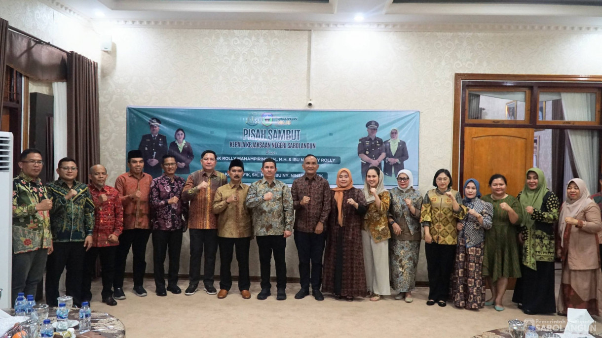 6 Mei 2026 Pisah Sambut Kepala Kejaksaan Negeri Sarolangun di Rumah Dinas Bupati Sarolangun