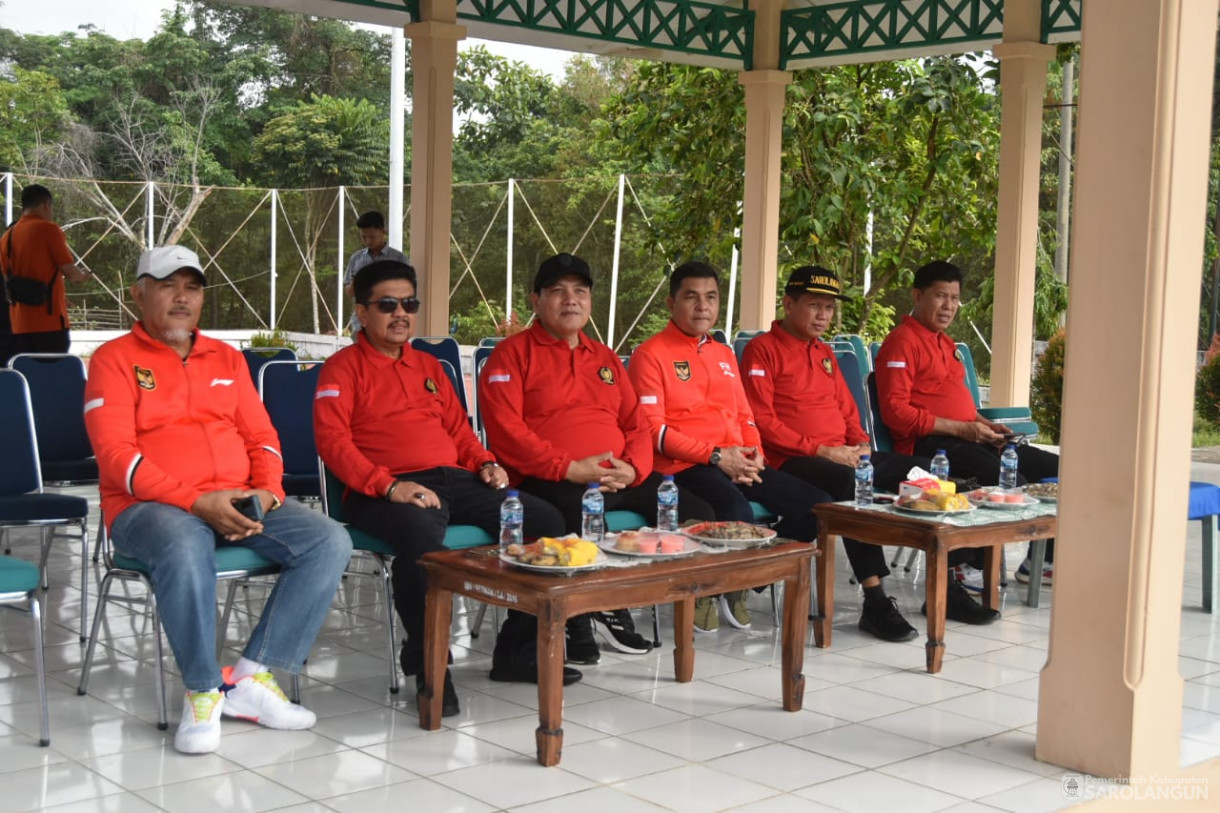 23 September 2023 - Penjabat Bupati Sarolangun Menghadiri Acara Pelantikan Pengurus Cabang&nbsp; Persatuan Tenis Seluruh Indonesia di Lapangan Tenis Gunung Kembang Sarolangun
