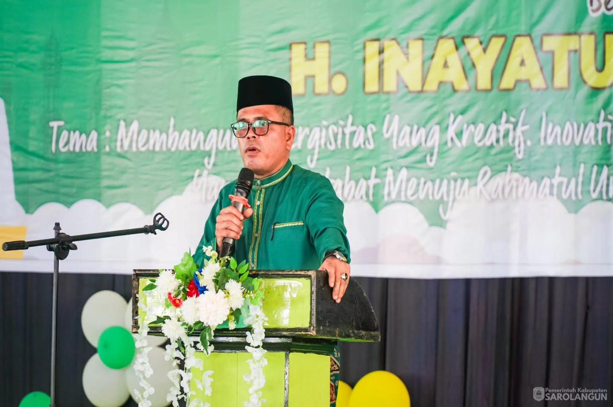 20 Juni 2026 Bupati Sarolangun menghadiri Haflah Akhirussanah, Tasyakuran dan 1 Muharram 1448 H Yayasan Pondok Pesantren Rahmatul Ummah Sarolangun Bersama H Inayatullah, M.Pd.I