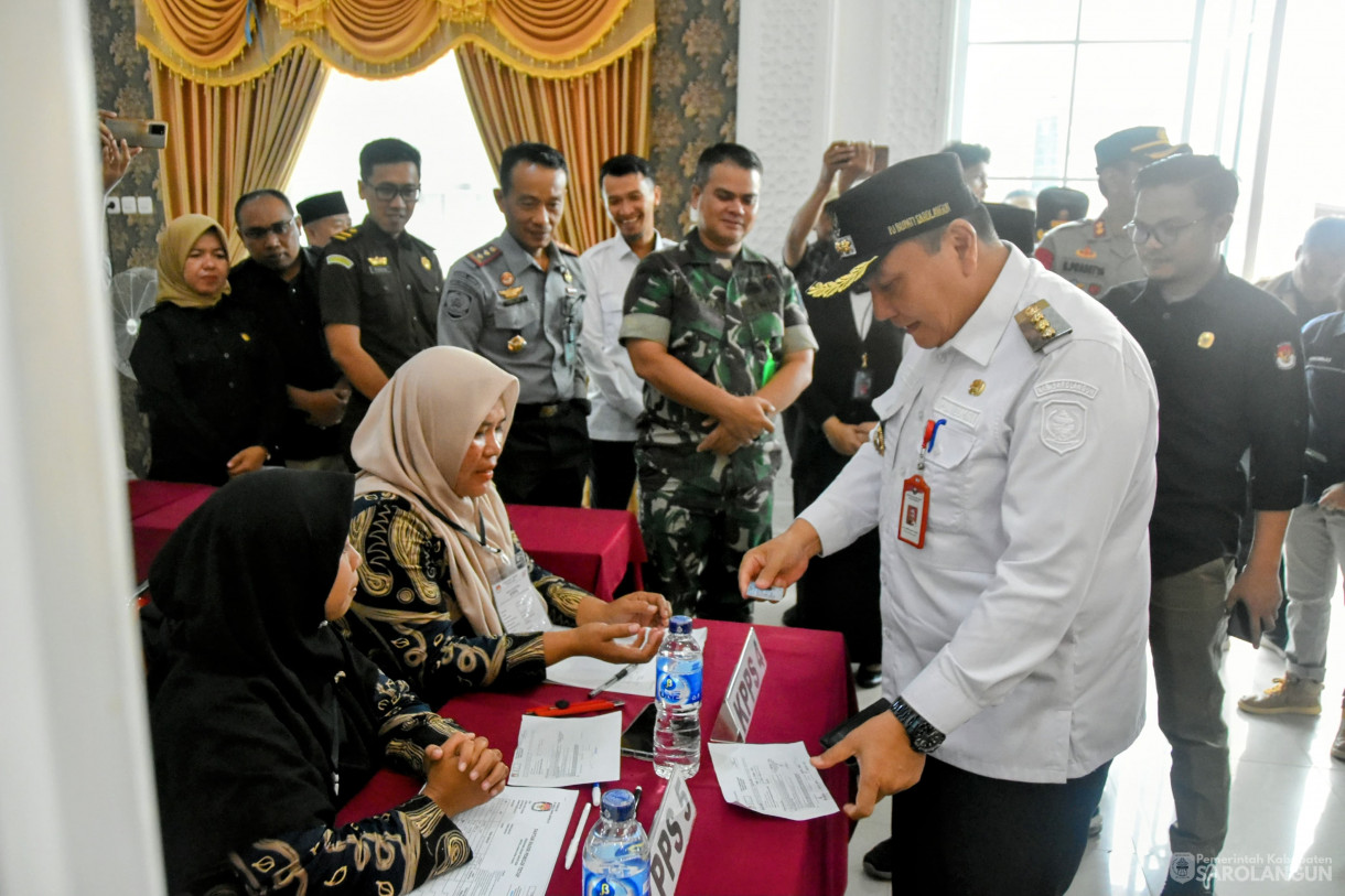 31 Januari 2024 - Simulasi Pemungutan, Penghitungan Dan Rekapitulasi Hasil Perolehan Suara Pemilu Tahun 2024 Di Golden Hotel Sarolangun