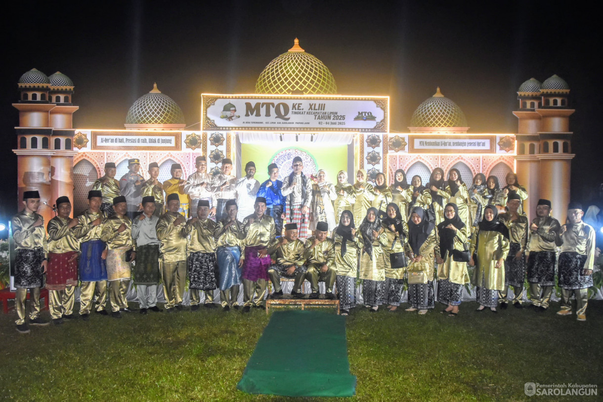 3 Juni 2025 -&nbsp;Pembukaan MTQ Tingkat Kecamatan Limun
