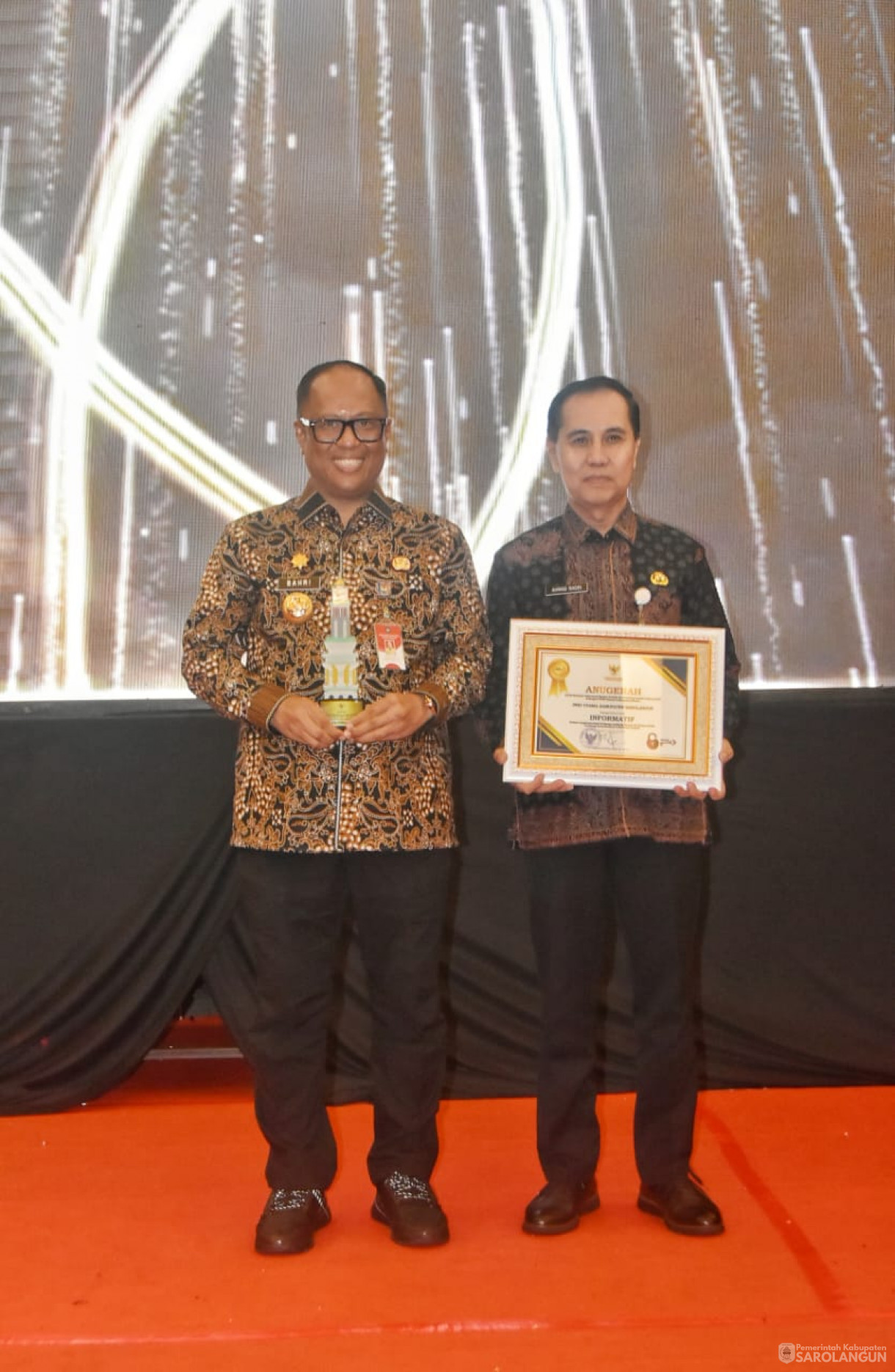 11 Desember 2024 - Penganugerahan Keterbukaan Informasi Badan Publik Se Provinsi Jambi, Bertempat di Ballroom Swissbell Hotel Jambi