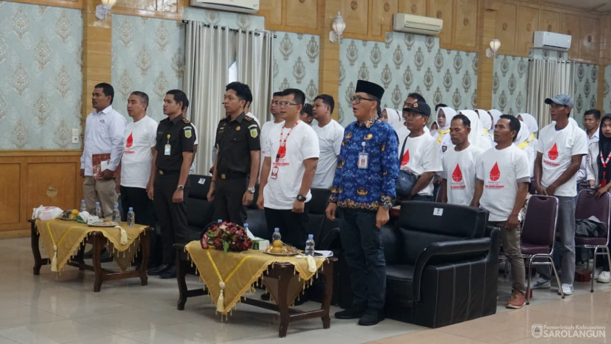 Gebyar Donor Darah Dukung Penuh Program PMI Sarolangun&nbsp;&nbsp;