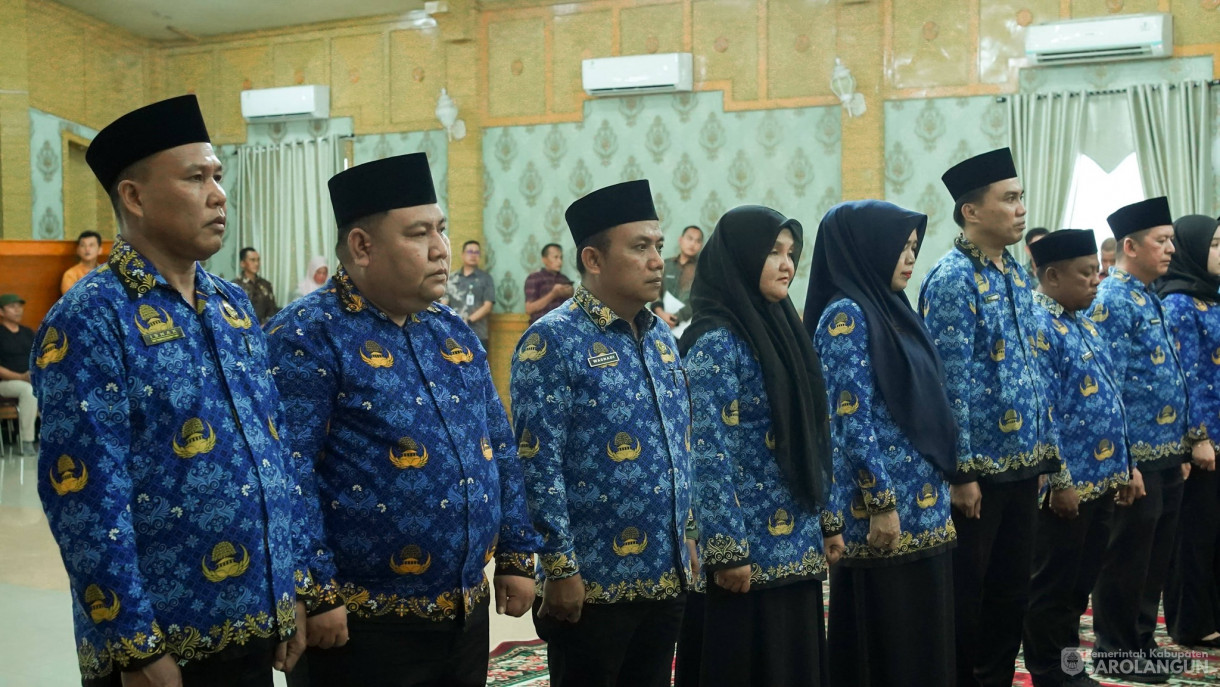 9 April 2026 Pelantikan dan Pengambilan Sumpah Janji Jabatan Pejabat Administrator dan Pengawas di Lingkungan Pemkab Sarolangun
