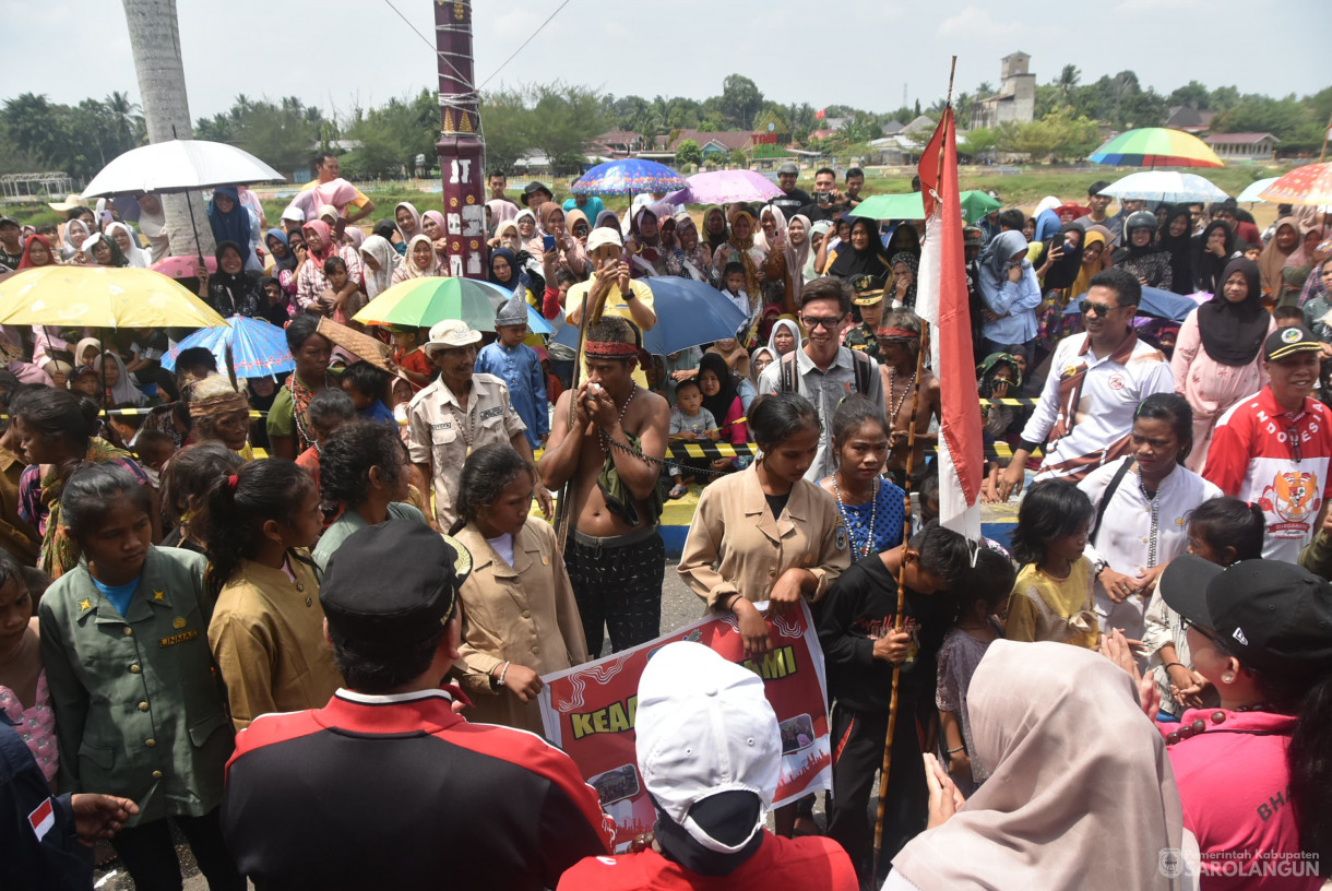18 Agustus 2024 -&nbsp;Pawai Karnaval Memperingati HUT RI Ke 79, Bertempat di Depan Rumah Dinas Bupati Sarolangun