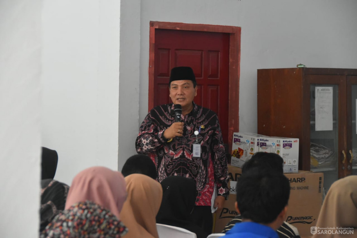 20 Oktober 2023 - Penjabat Bupati Sarolangun Menghadiri Sosialisasi Pencegahan Stunting Dari Hulu Bersama Mitra Kerja Di Provinsi Jambi di Desa Pasar Singkut