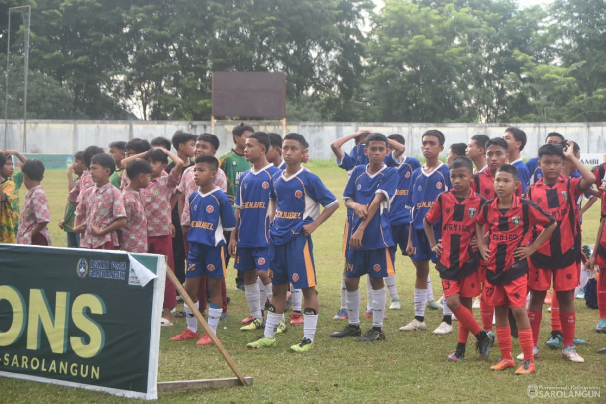 4 Desember 2025 Penutupan Liga Pelajar di GOR Sport Center Sarolangun