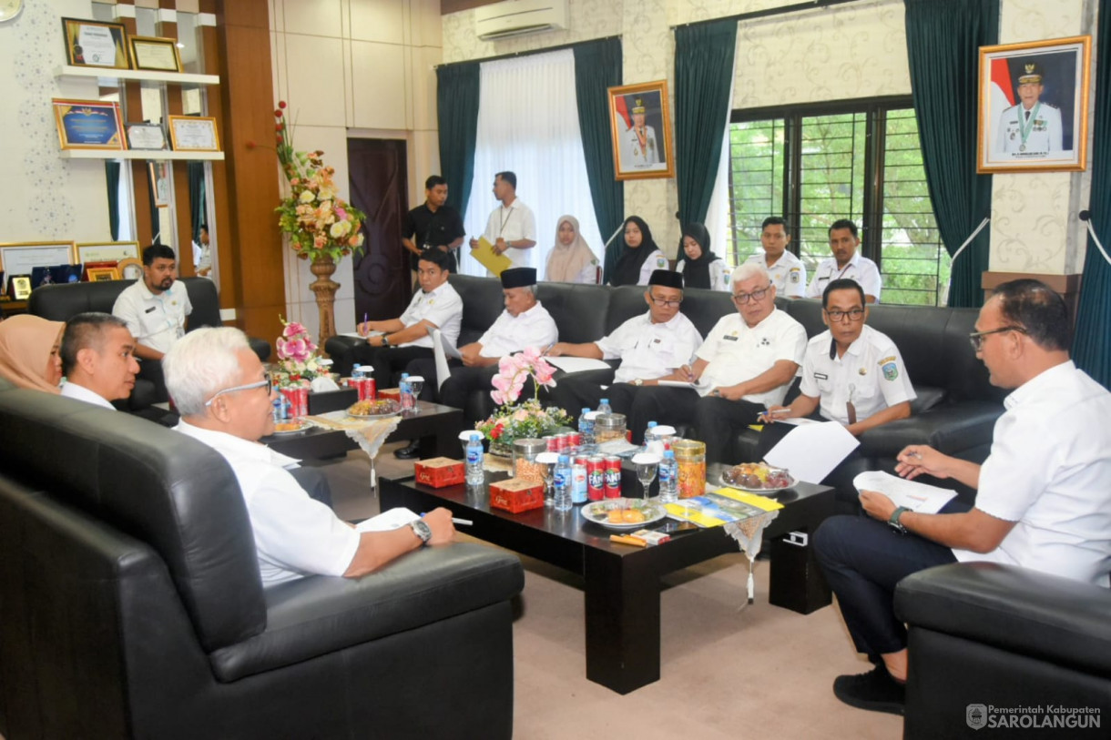 18 Juni 2025 - Rapat Pembahasan Pengangkatan dan Penyerahan SK PPPK Periode Pertama Formasi T.A 2024
