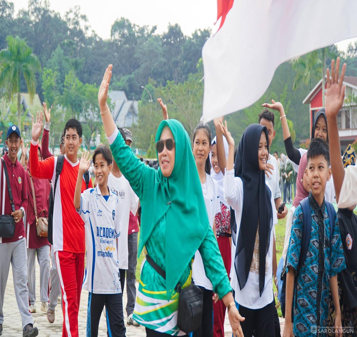 4 Juni 2026 Upacara Pembukaan O2SN, FLS3N, dan GSU Jenjang SD dan SMP Tingkat Kabupaten Sarolangun Tahun 2026 di Lapangan Gunung Kembang Sarolangun
