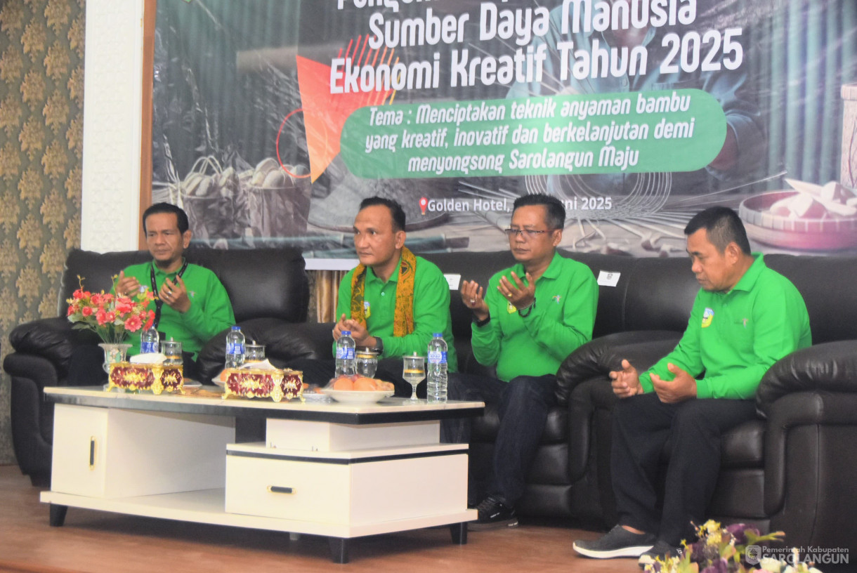 19 Juni 2025 - Pembukaan Pelatihan Ekonomi Kreatif