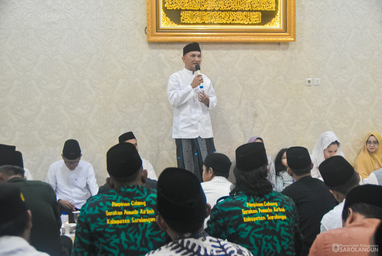 28 Maret 2025 - Buka Bersama Wartawan, LSM, dan OKP SeKabupaten Sarolangun Bertempat di Rumah Dinas Bupati Sarolangun&nbsp;