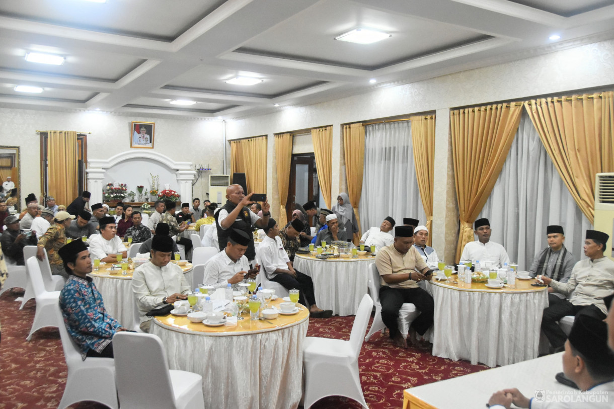 07 April 2024 - Buka Bersama IWO Dan LSM Se Kabupaten Sarolangun Di Rumah Dinas Bupati Sarolangun