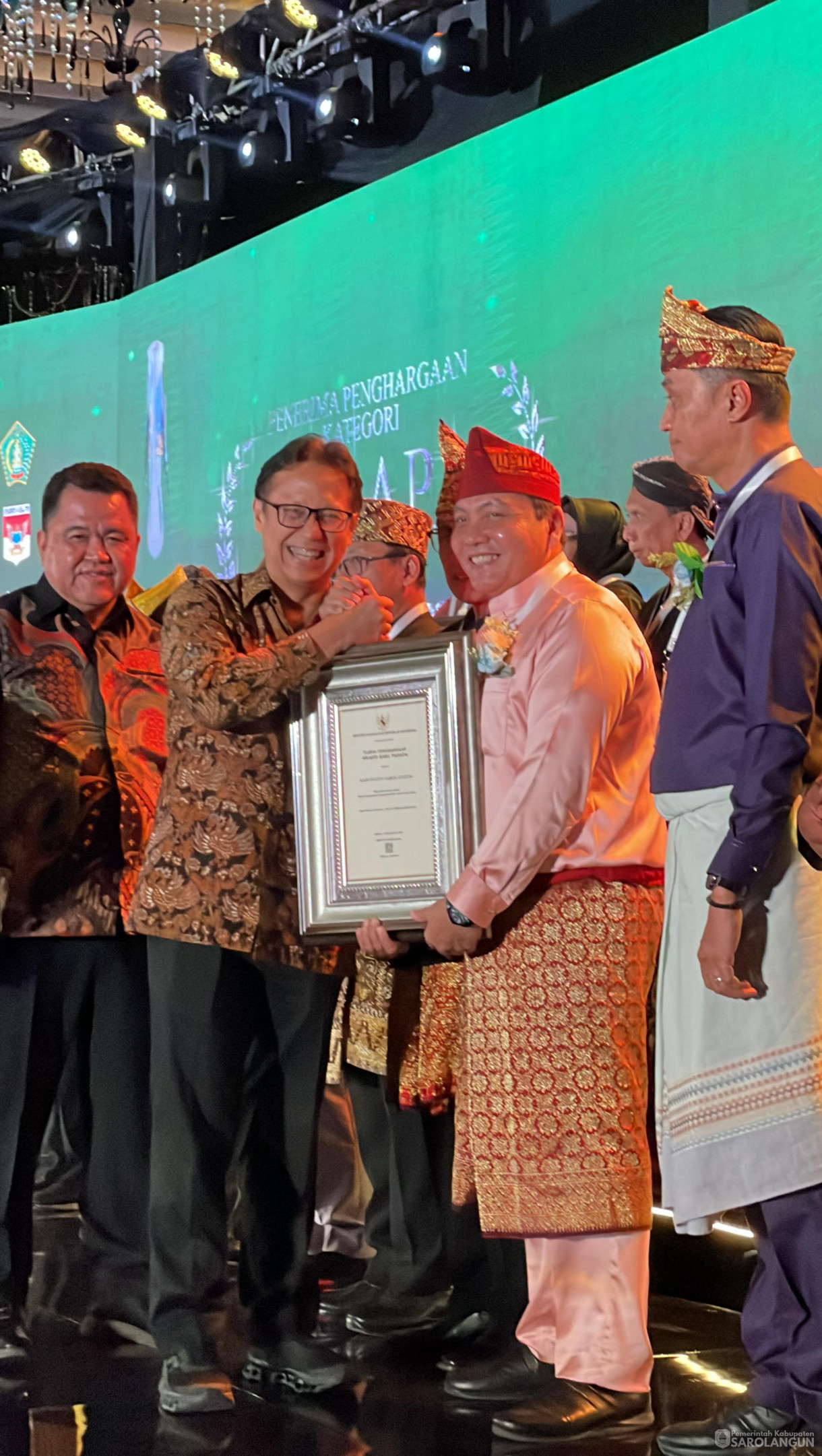 28 November 2023 - Penganugerahan Kabupaten atau Kota Sehat Atau Swasti Saba dan Sanitasi Total Berbasis Masyarakat Tahun 2023 Di Grand Ballroom Hotel Kempinski Grand Indonesia West Mall Jakarta