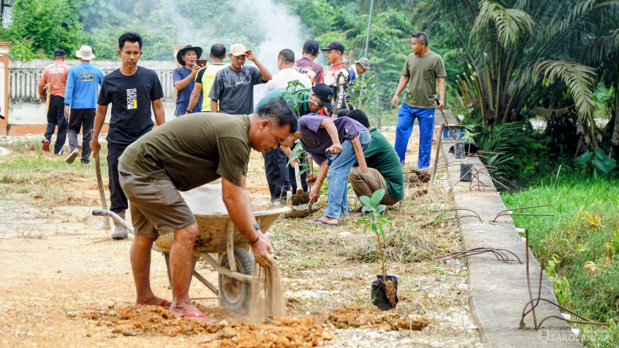 13 Februari 2026&nbsp;Gotong Royong Bersama Masyarakat di Masjid Jami Alkautsar Kelurahan Gunung Kembang Sarolangun