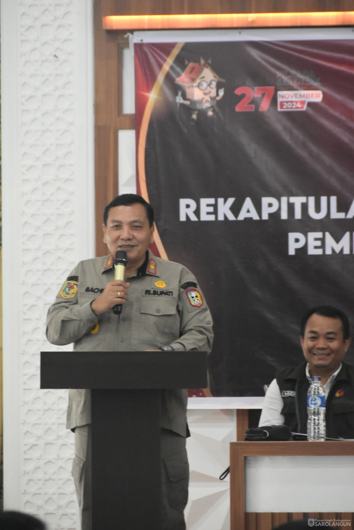 10 Agustus 2024 -&nbsp;Rapat Pleno Daftar Pemilih Sementara Pemilihan Gubernur dan Wakil Gubernur, Bupati dan Wakil Bupati, Bertempat Aula Hotel Golden Sarolangun