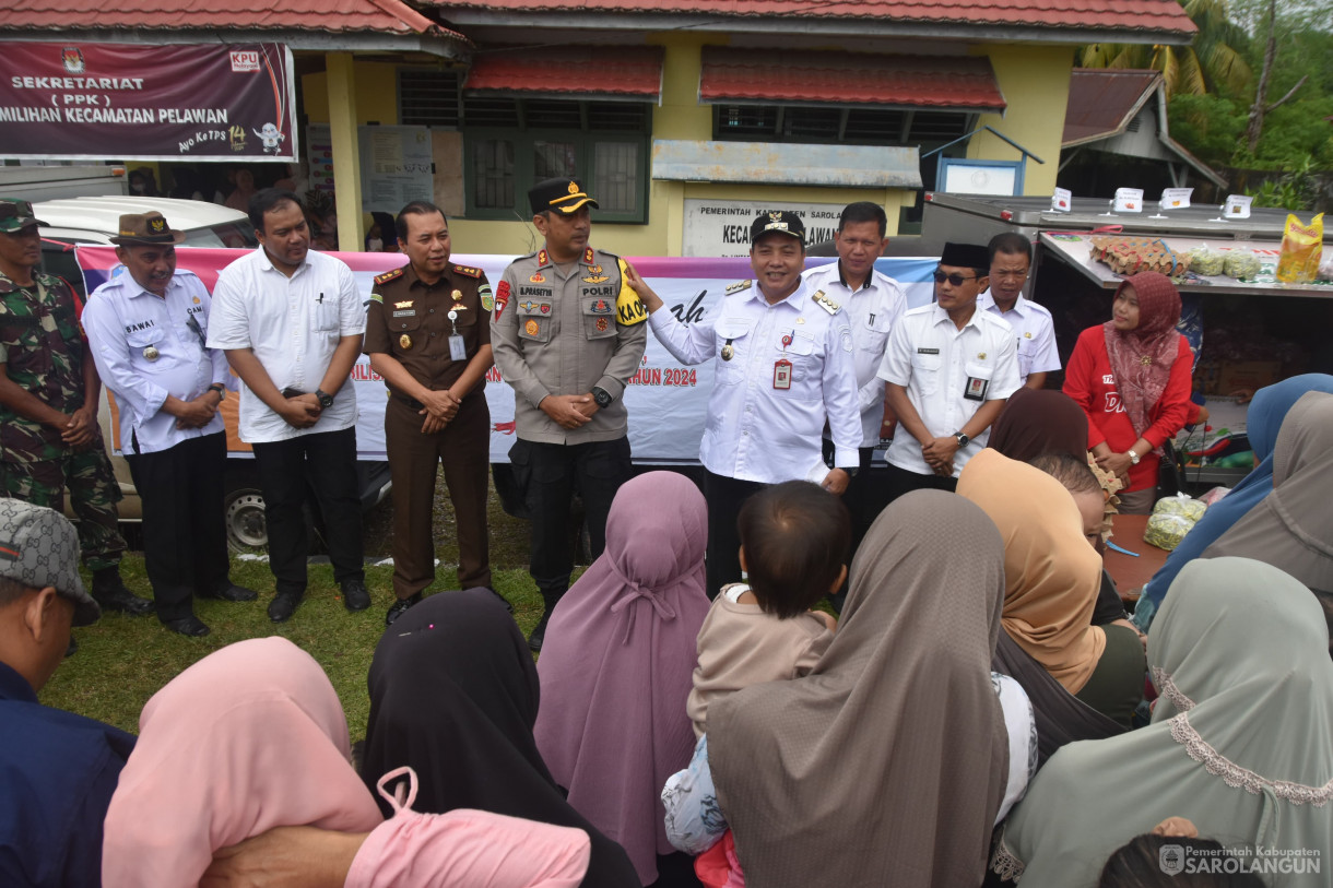 6 Maret 2024 – Gerakan Pasar Murah Di Kantor Camat Pelawan