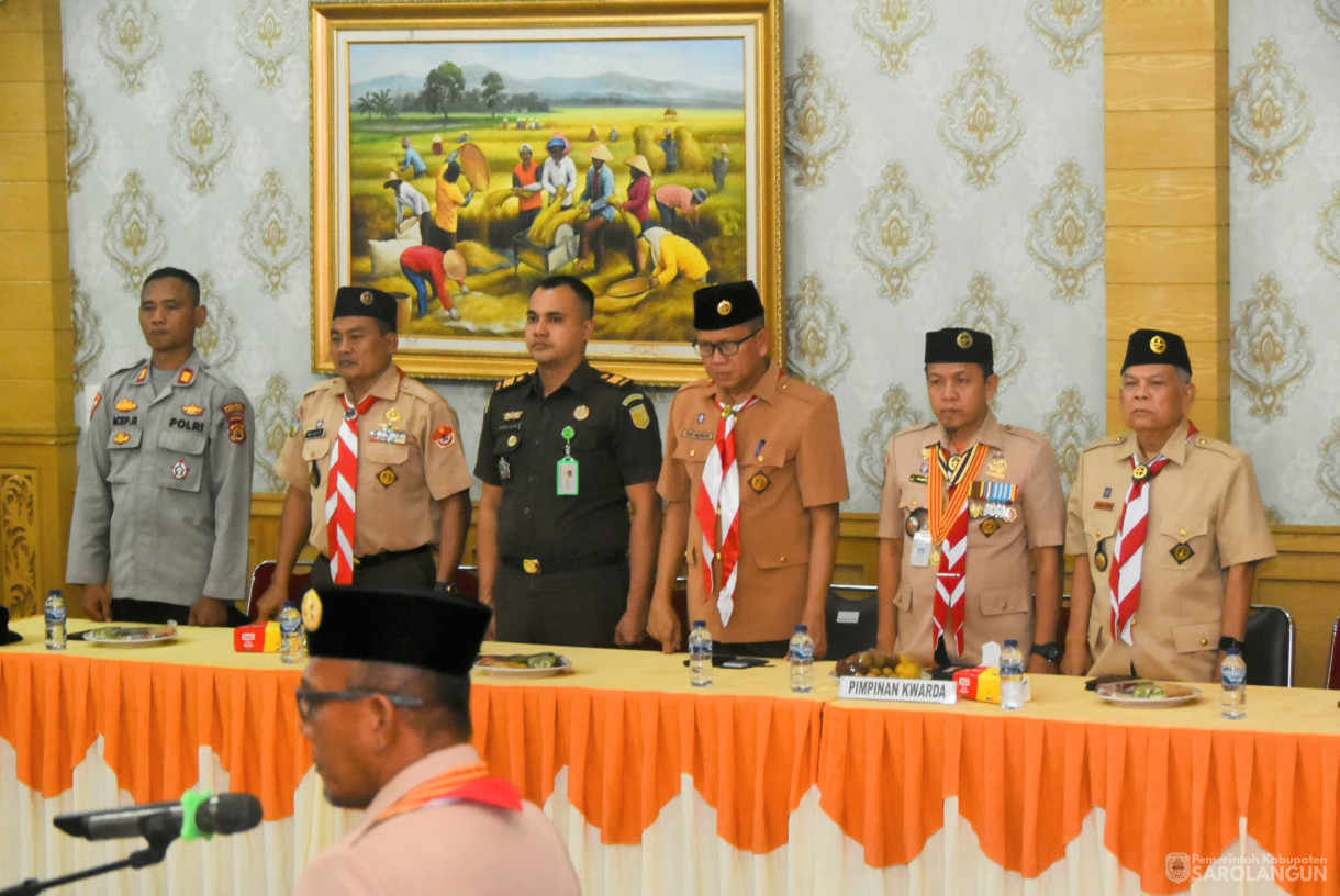 9 Juli 2025 -&nbsp;Pelantikan Ketua Majelis Pembimbing Cabang dan Wakil Ketua Majelis Cabang Gerakan Pramuka Sarolangun
