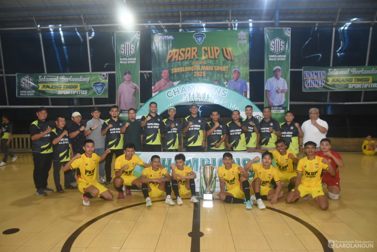 10 Agustus 2025 - Penutupan Sekaligus Final Pasar Cup VI Bersama Sarolangun Maju Sport 2025 di Lapangan Belakang Idaman