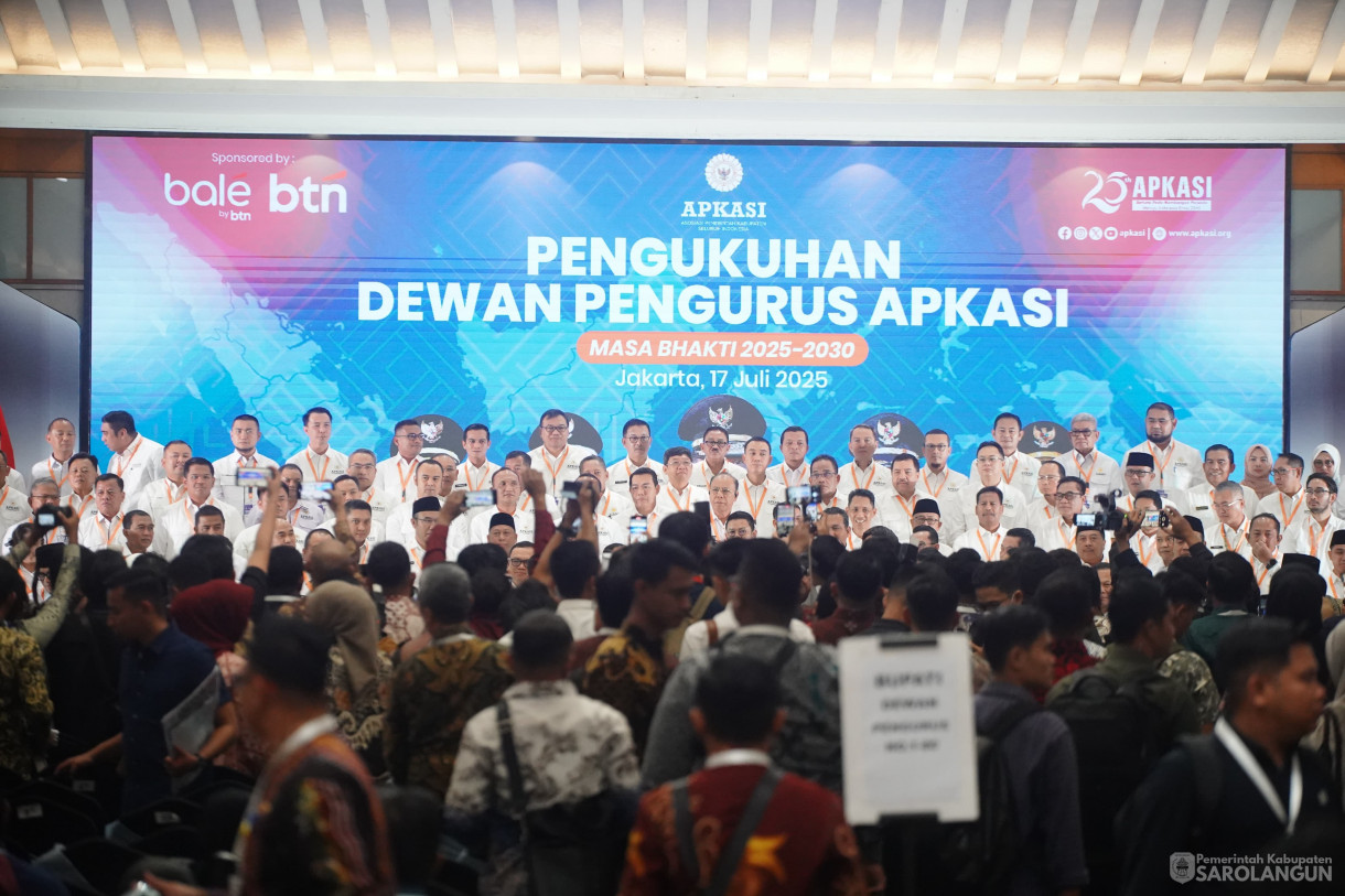 17 Juli 2025 - Dewan Pengurus Asosiasi Pemerintah Kabupaten Seluruh Indonesia Periode 2025 sd 2030
