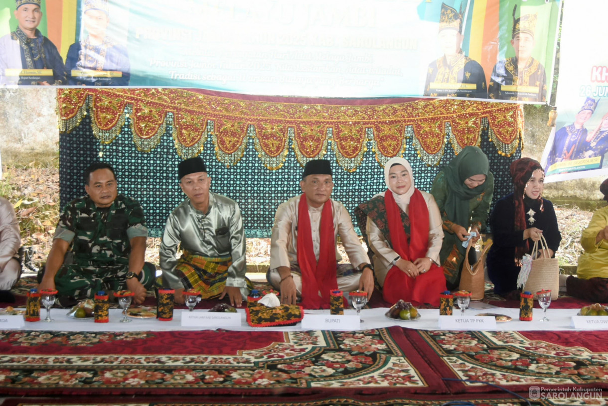 26 Juni 2025 -&nbsp;Pembukaan Festival Adat Melayu Provinsi Jambi