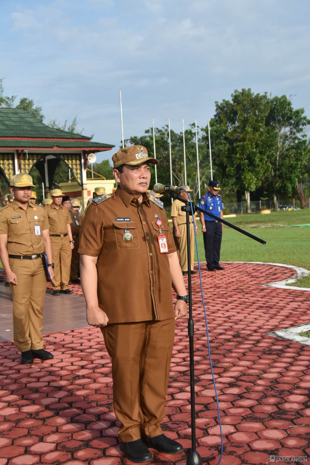 15 Januari 2024 - Apel Gabungan Di Lapangan Gunung Kembang Sarolangun