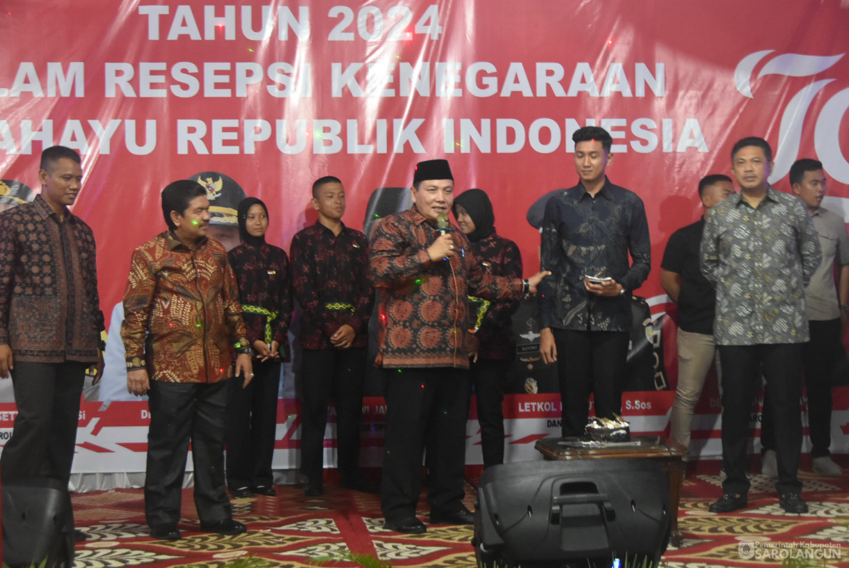 17 Agustus 2024 - Malam Resepsi Kenegaraan, Bertempat di Rumah Dinas Bupati Sarolangun