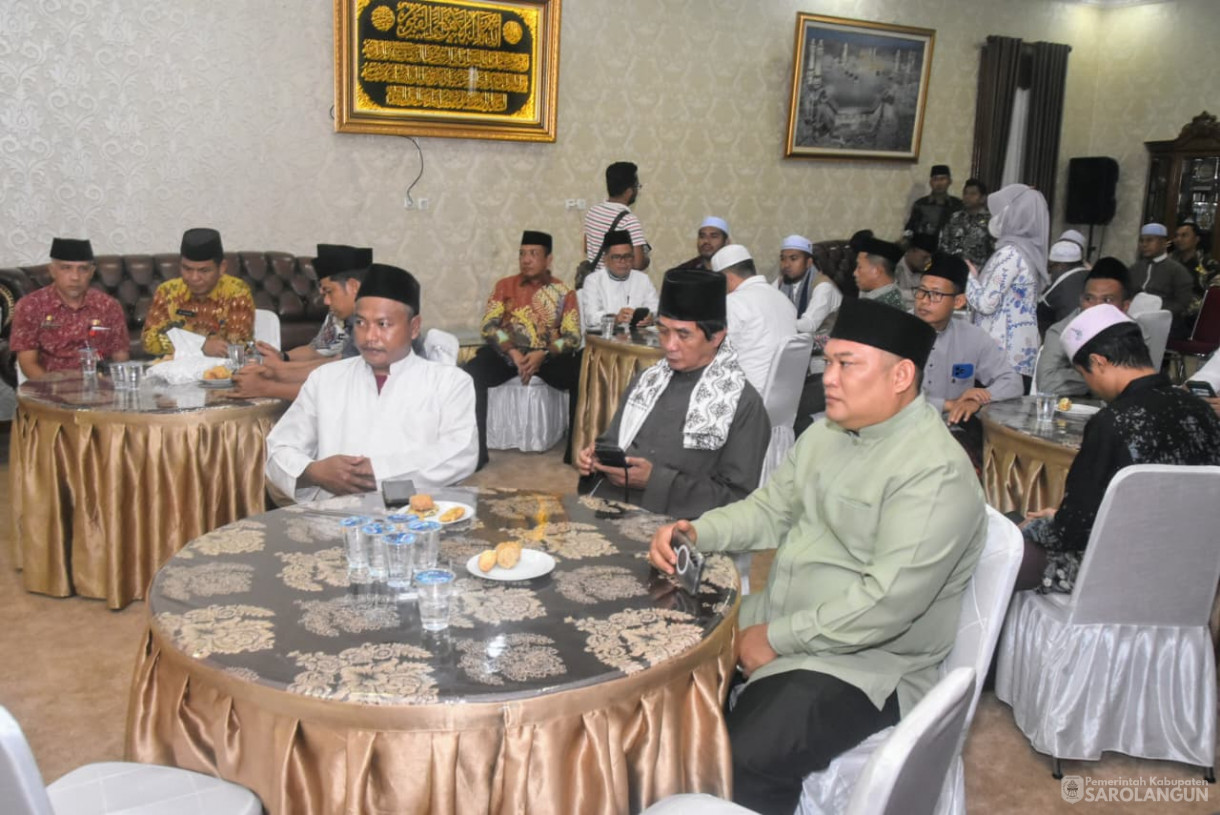 4 September 2025 Silaturahmi dengan Pimpinan Pondok Pesantren sekabupaten Sarolangun di Rumah Dinas Bupati Sarolangun