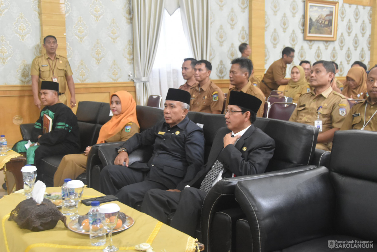 30 September 2024 -&nbsp;Pelantikan Dan Pengambilan Sumpah Janji Jabatan Penjabat Sekretaris Daerah Sarolangun, Bertempat di Aula Utama Kantor Bupati Sarolangun