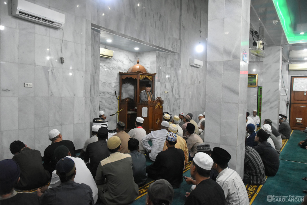 29 Maret 2024 - Safari Ramadhan Dan Penyerahan Bantuan Baznas Di Masjid Taqwa Muhammadiyah Kelurahan Pasar Sarolangun