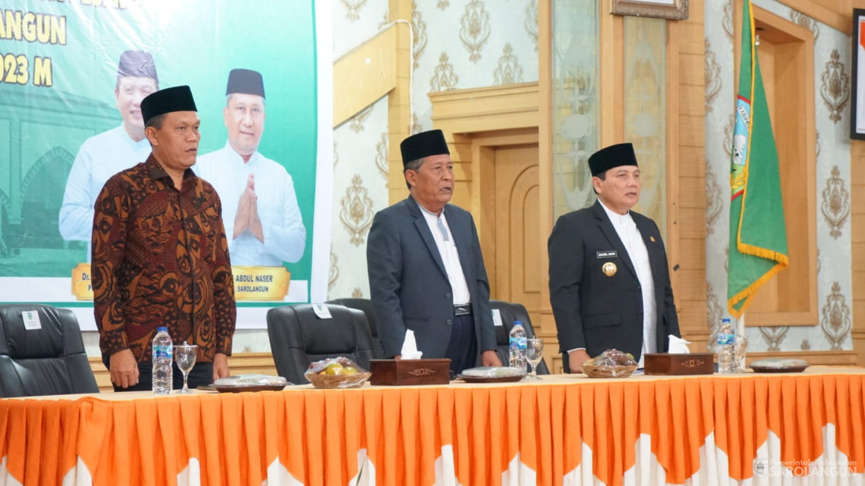 PJ Bupati Sarolangun Bachril Bakri Hadiri Malam Taaruf dan Pelantikan Dewan Hakim MTQ Provinsi Jambi