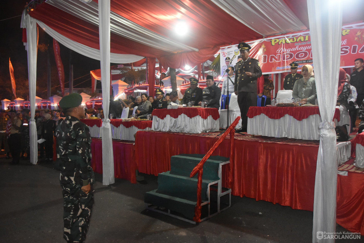 16 Agustus 2024 - Upacara Pawai Obor, Bertempat di Rumah Dinas Bupati Sarolangun